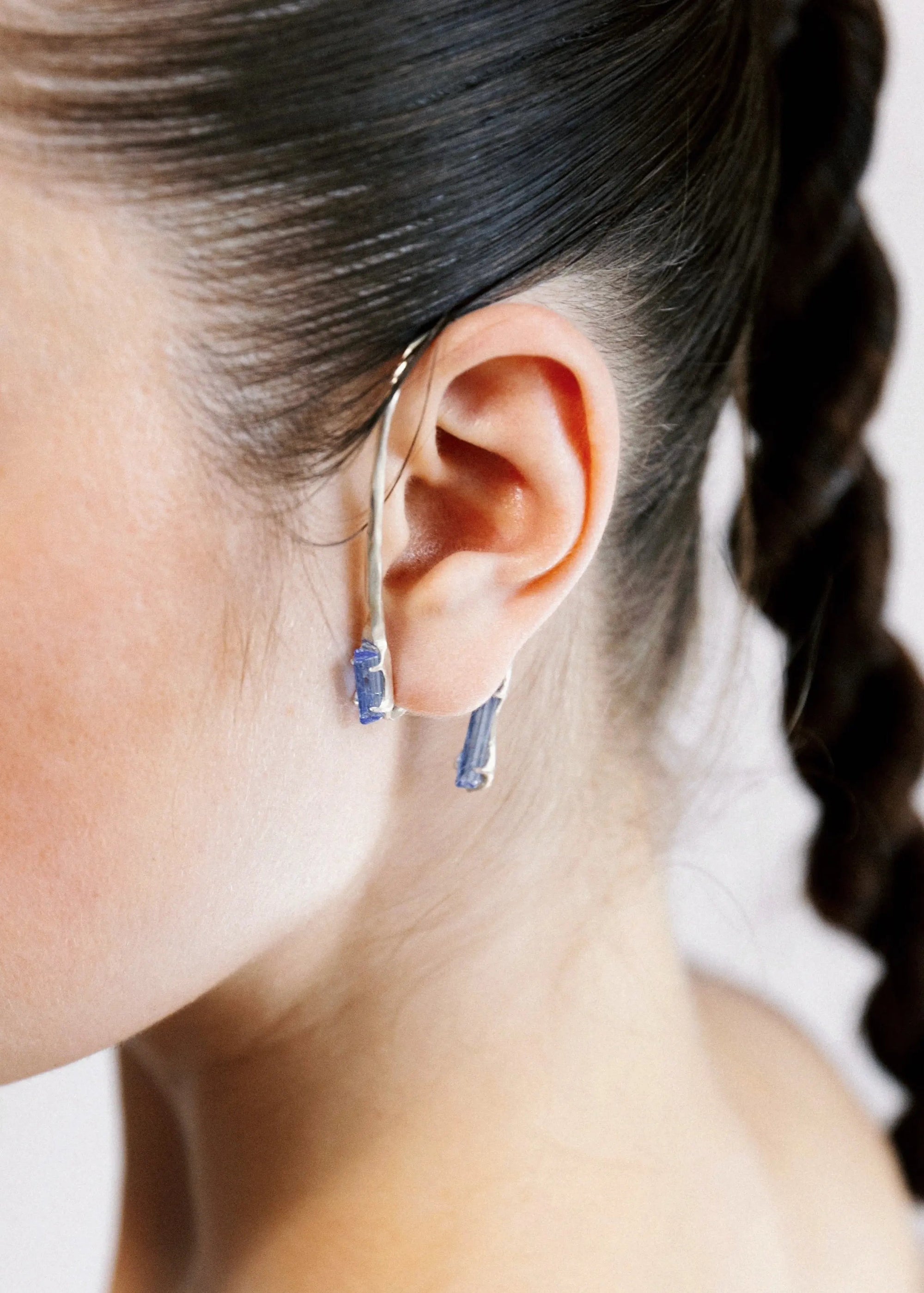 Bijou d’Oreille Cascade Azur Flow