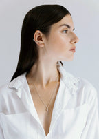 Boucles d’Oreilles Fil d’Argent Flow