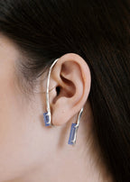 Bijou d’Oreille Cascade Azur Flow
