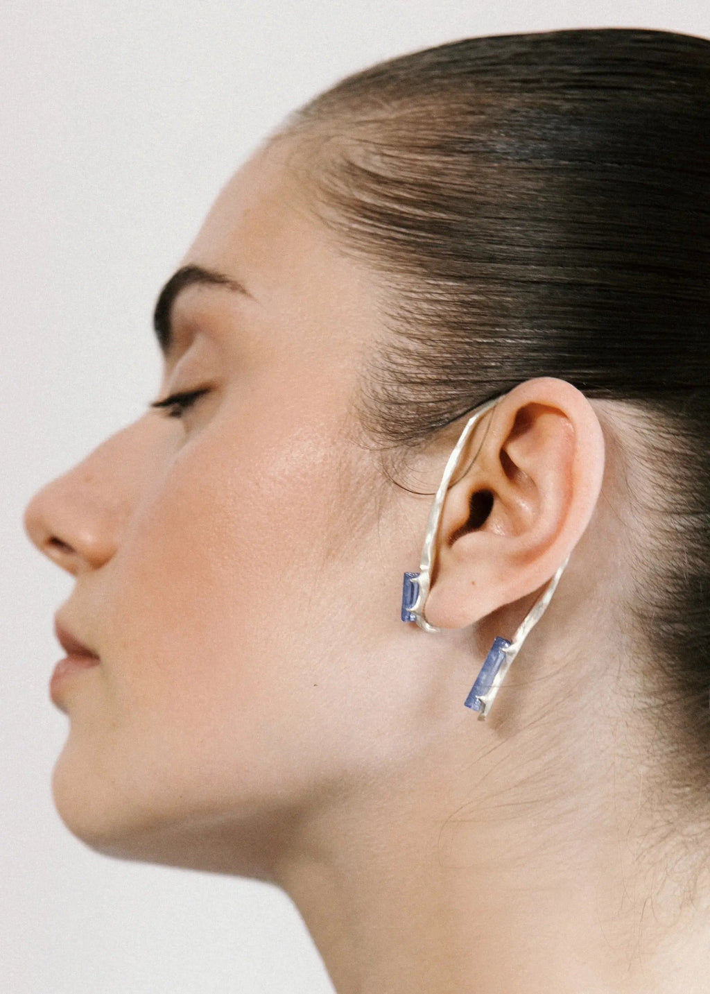 Bijou d’Oreille Cascade Azur Flow