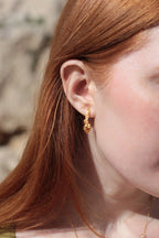 Boucles d’Oreilles Éclat Solaire Cosmos