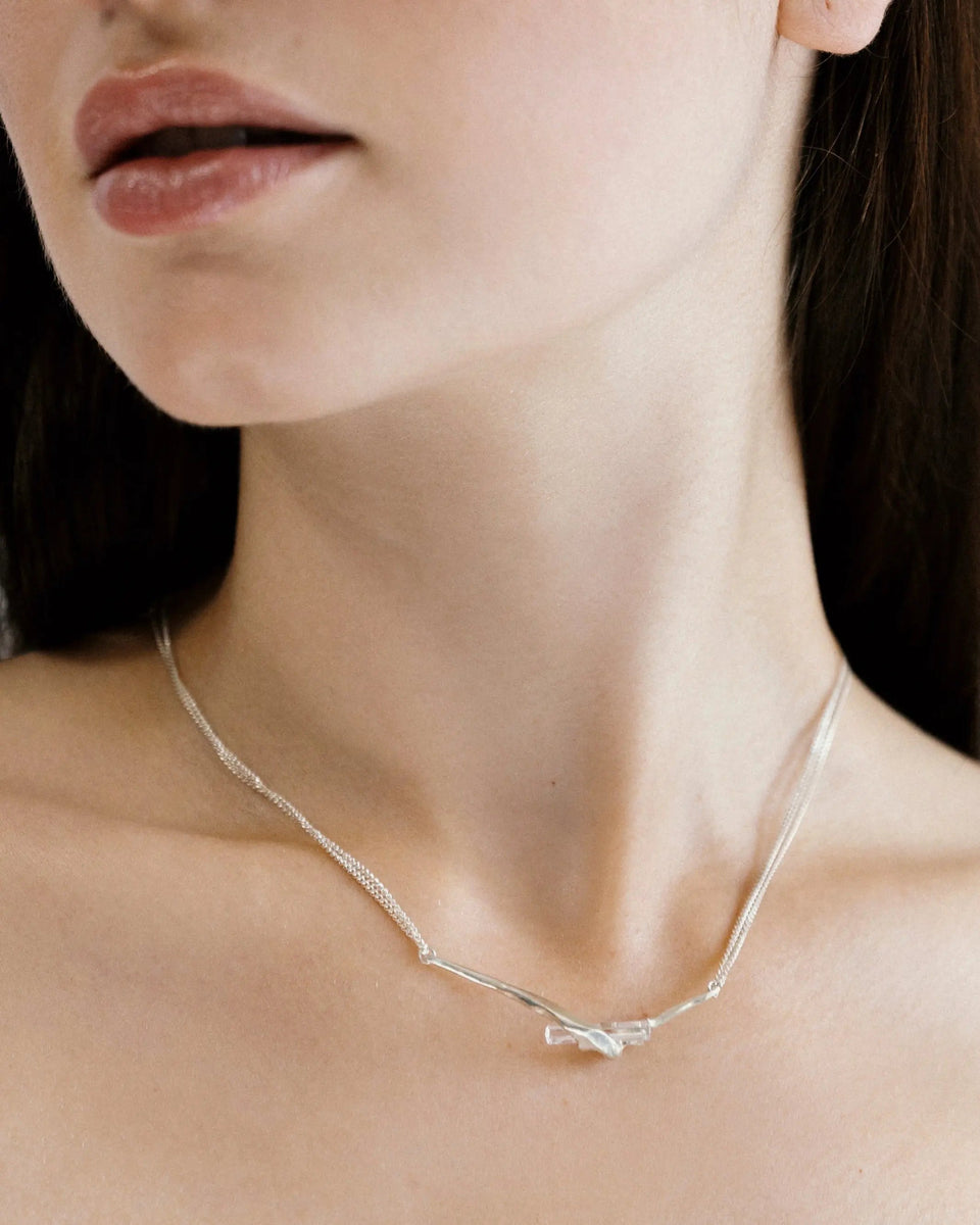 Collier Onde de Verre Flow